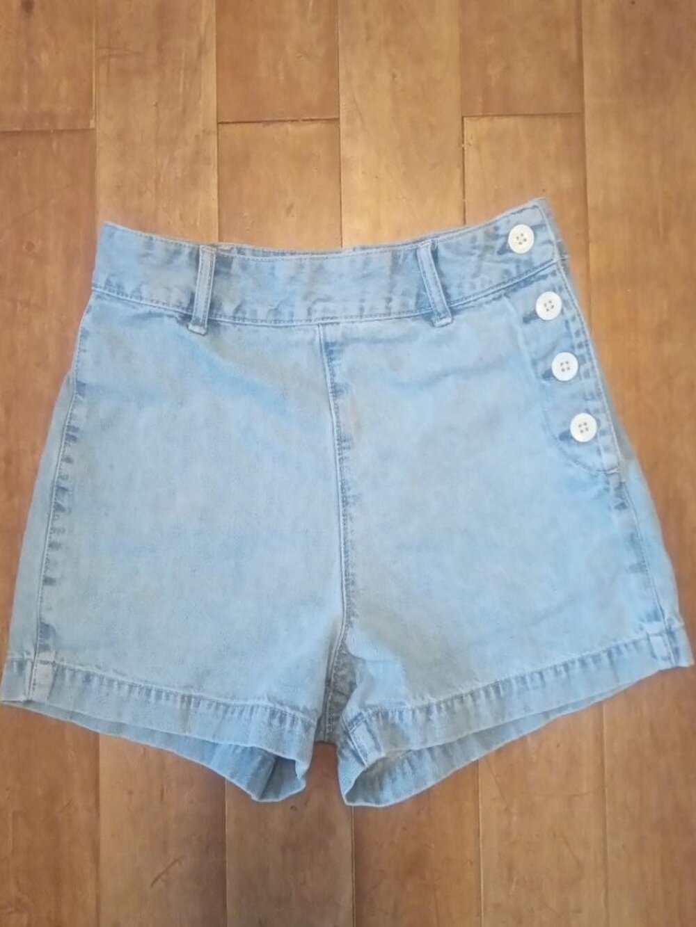 1980's Style Denim Shorts